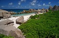 La Digue. Pointe Camille. La Digue. Iles Seychelles. Océan Indien. 