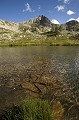  Lac de Camp Soubran. Parc National du Mercantour l'été. Alpes Maritimes. France. 